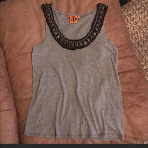 Tory Burch embellished tank top